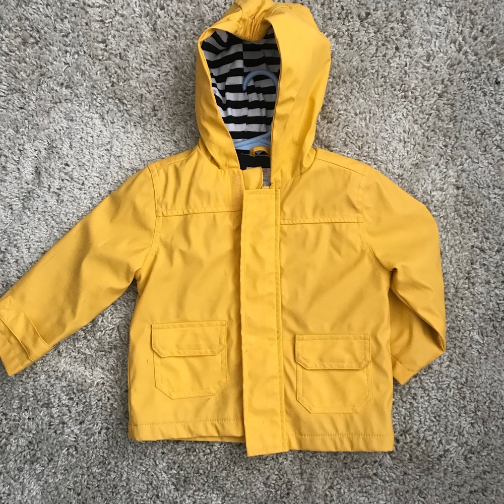 18-24mo yellow rain coat